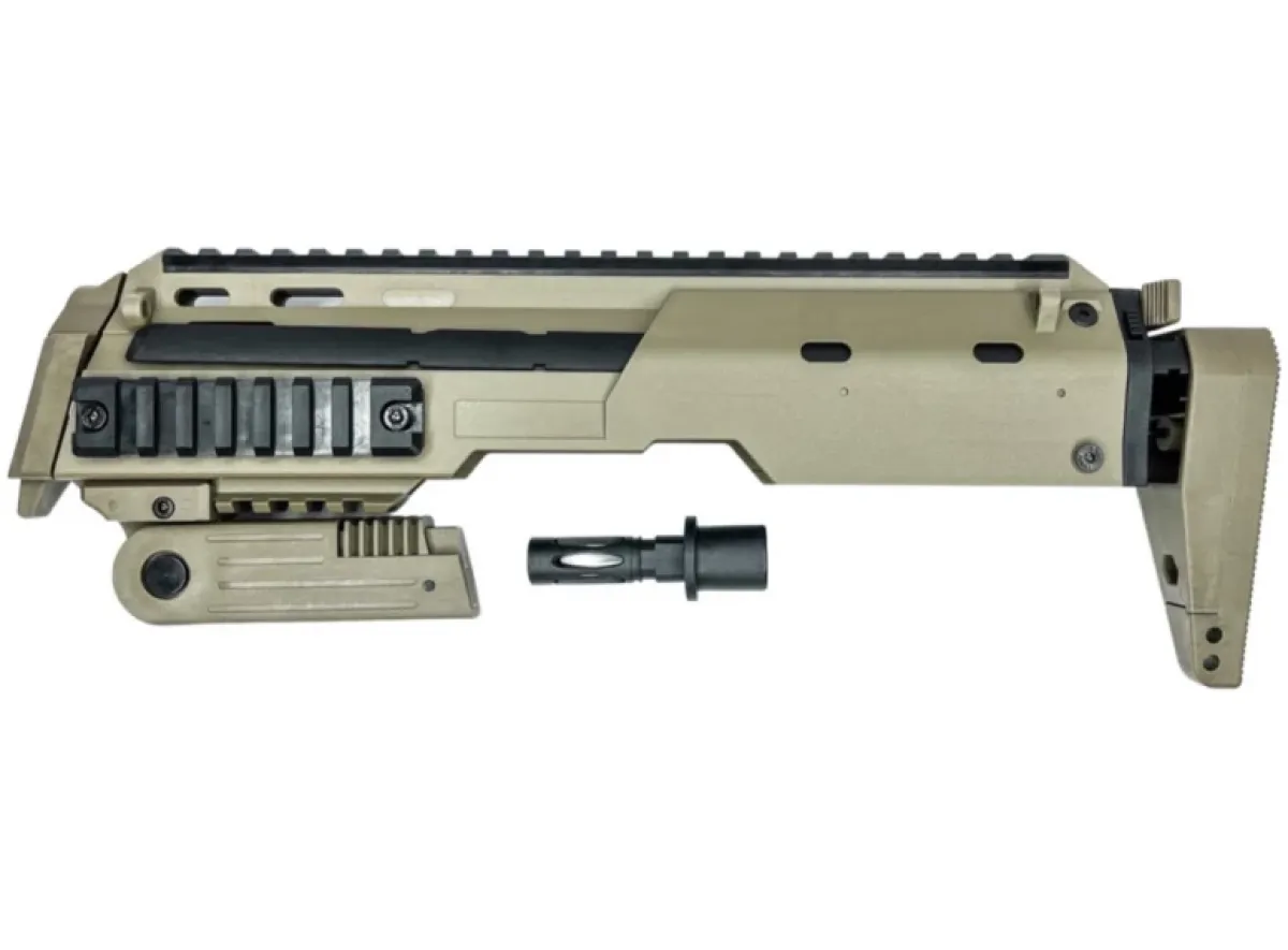 CTM AP7 SUB Replica SMG Conversion Kit For AAP01 Pistol Tan